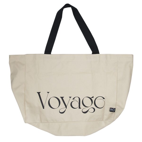 Large capacity tote bag Printing logo shopping bag lady shoulder bag lightweight grocery bag