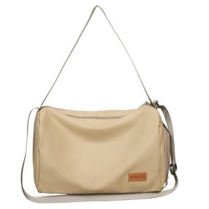 Solid color weekender bag duffer bag travel bag