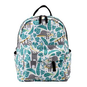 Animal pattern school bag protable backpack high school bookbags