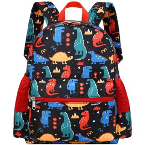 Dinosaur pattern school bag kids bag colorful bookbag backpack