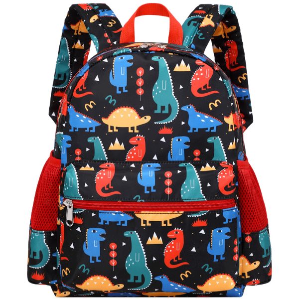 Dinosaur pattern school bag kids bag colorful bookbag backpack