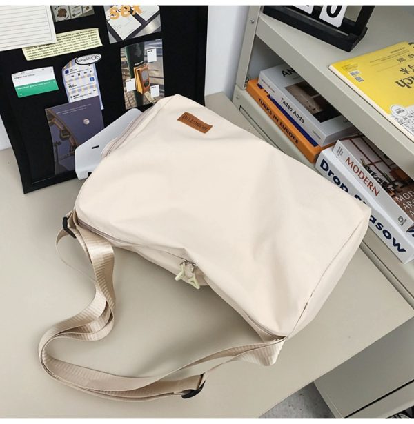 Solid color weekender bag duffer bag travel bag - 图片 10