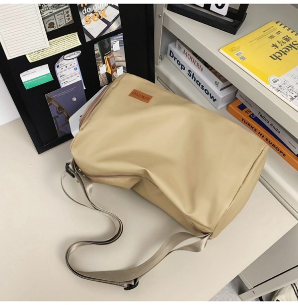 Solid color weekender bag duffer bag travel bag - 图片 14