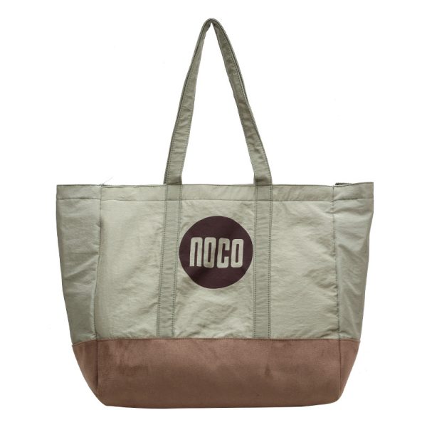 Nylon tote bag fashion shopping bag lady shoulder bag pink handbag - 图片 5