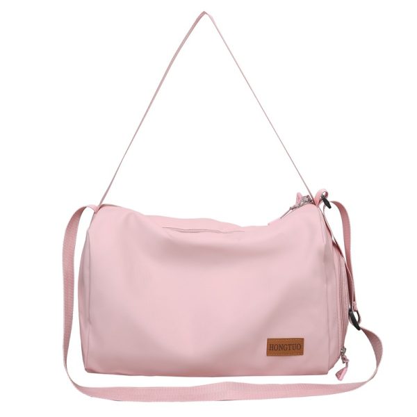 Solid color weekender bag duffer bag travel bag - 图片 2