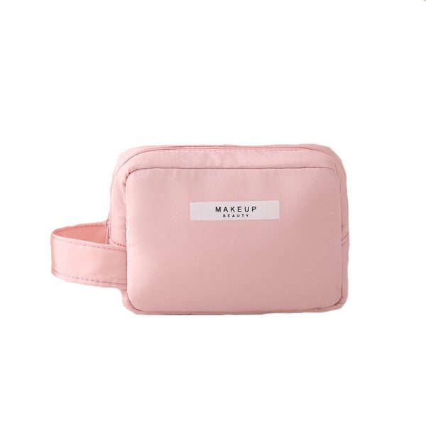 Large capacity solid cosmetic bag waterproof makeup bag portable pouch  toiletry bag - 图片 3