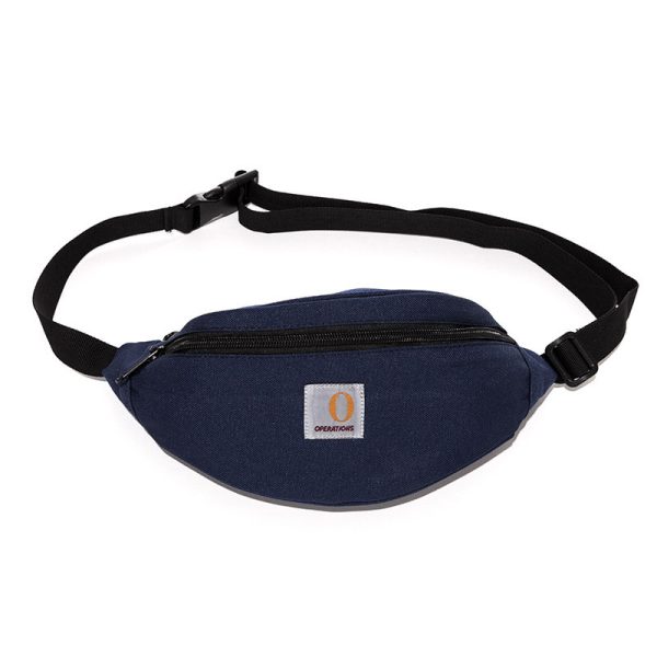 Canvas fabric sling bag chest bag mini messenger bag - 图片 4