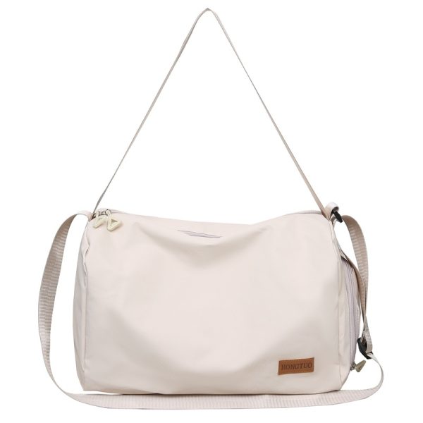 Solid color weekender bag duffer bag travel bag - 图片 4