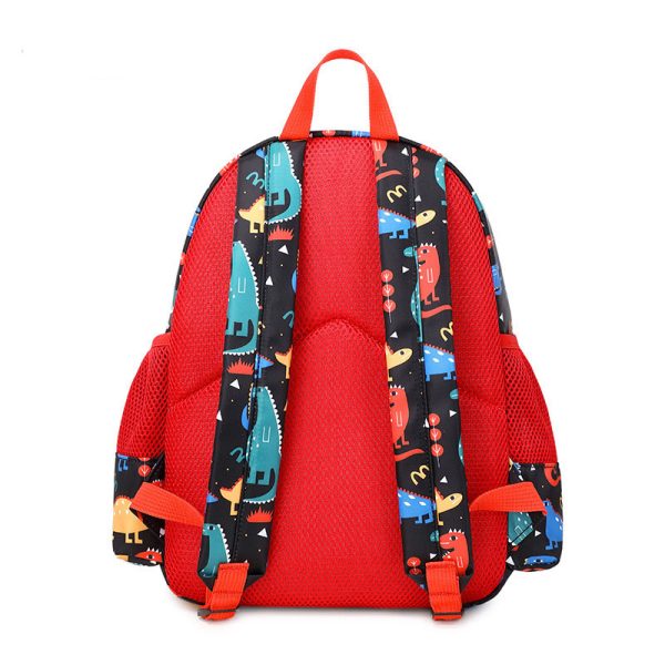 Dinosaur pattern school bag kids bag colorful bookbag backpack - 图片 5