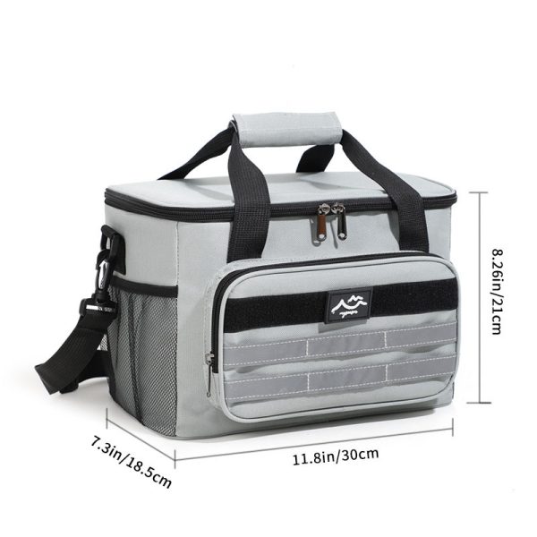 Picnic lunch bag portable large capacity outdoors cooler bag - 图片 4