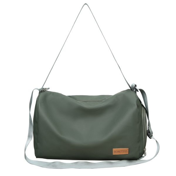 Solid color weekender bag duffer bag travel bag - 图片 5
