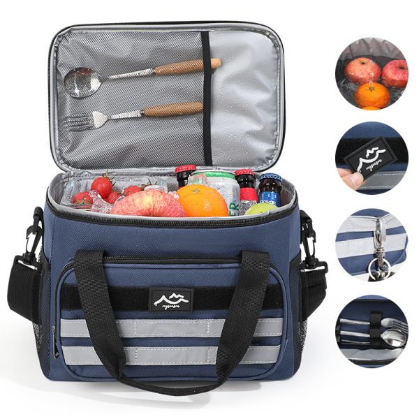 Picnic lunch bag portable large capacity outdoors cooler bag - 图片 6