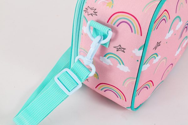 Rianbow school backpack set lunch tote bag pencil bag - 图片 11