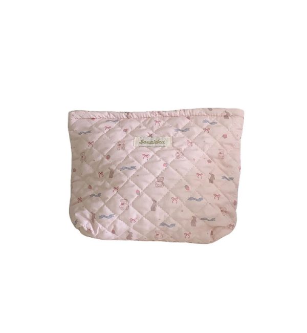 Highquality cosmetic bag embroidery makeup bag nice girl pouch