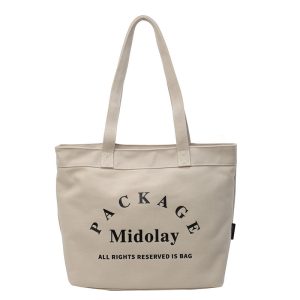 Canvas tote bag lady handbag shopping bag shoulder bag bucket bag