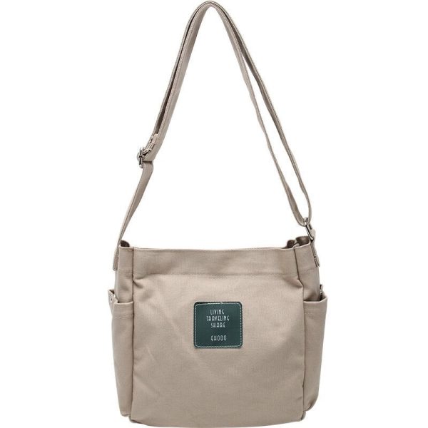 Canvas shoulder bag tote bag handbag shopping bag bucket bag