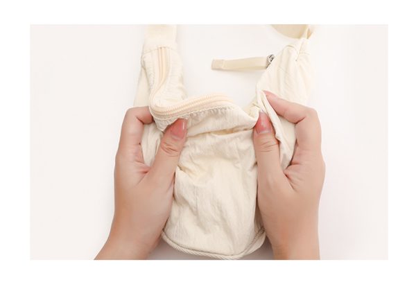 Nylon sling bag solid crossbody bag chest daypack mini messenger bag - 图片 12
