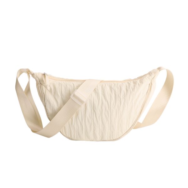 Nylon sling bag solid crossbody bag chest daypack mini messenger bag - 图片 4