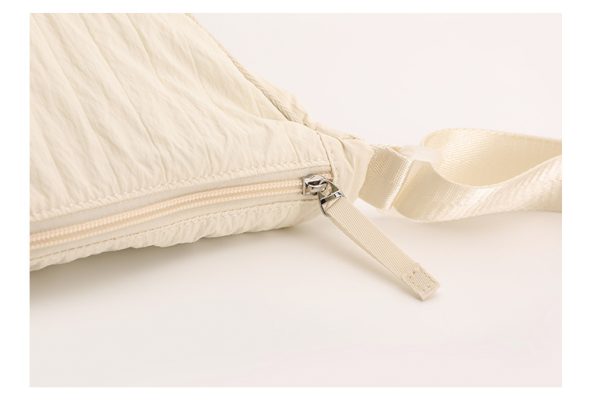 Nylon sling bag solid crossbody bag chest daypack mini messenger bag - 图片 10