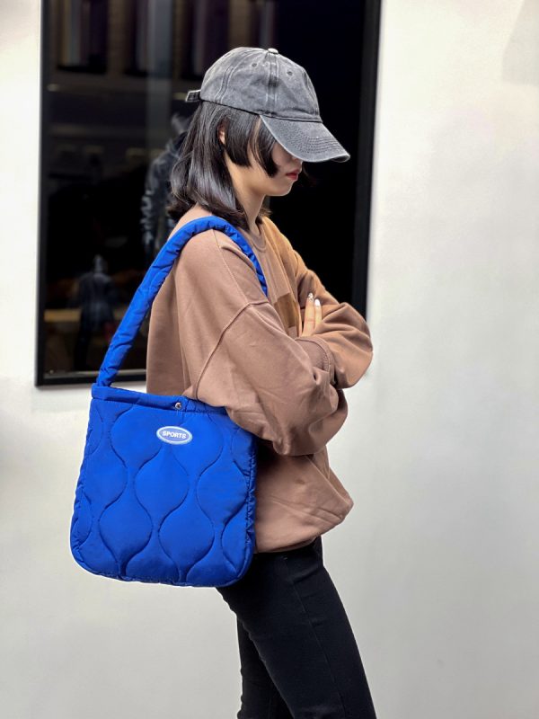 High quality tote bag fashion lady handbag winter embroidery shopping bag - 图片 8