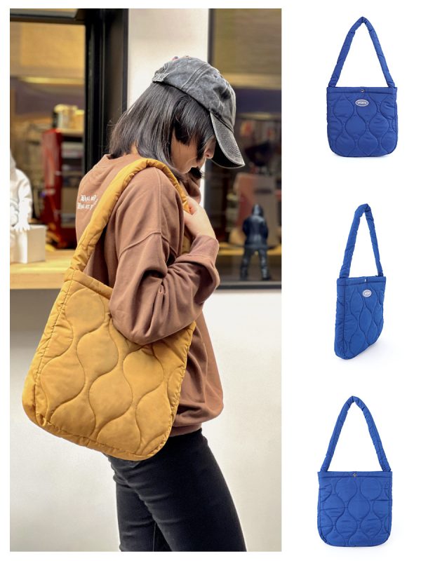 High quality tote bag fashion lady handbag winter embroidery shopping bag - 图片 6